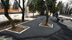 Мамонты украсят сквер Девятой пятилетки в Макеевке