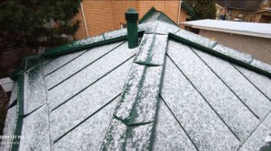 Фальцевая кровля из алюминия!