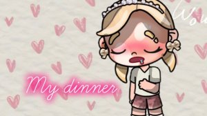 🍴🧋 Наш ужин🧋🍴  //Avatar world//Aestetic Alice//