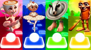 БАЛЕРИНА КАПУЧИНО 🆚 БАЛЕРИНА КАПУЧИНО 🆚 ЛАВАКА САТУРНА САТУРНИТА 🆚 ТУН ТУН ТУН САХУР | Tiles №301