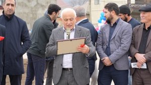 Открытие новой парковой зоны в с. Ленинаул