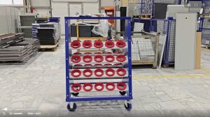 Тележка инструментальная для оснастки HSK-100