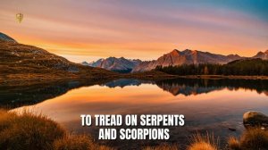 Power Over the / Enemy Luke 10:19