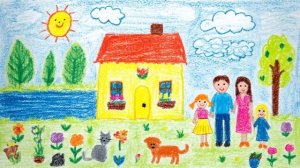 «РИСУНОК» автор Татьяна Крошилина. ансамбль «Вокальная азбука». Веселая песня про семью для детей.