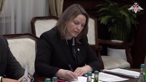 Замминистра обороны РФ Василий Осьмаков принял нового руководителя Красного Креста