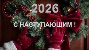 С НАСТУПАЮЩИМ  2026 ГОДОМ !