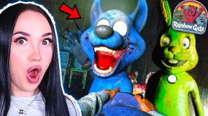 🐺ТЫ НЕ СБЕЖИШЬ ОТ ВОЛКА !😈 НОВЫЙ ФНАФ + ПОППИ ПЛЕЙТАЙМ НАЧАЛО ➤ RAINBOW GATE Прохождение