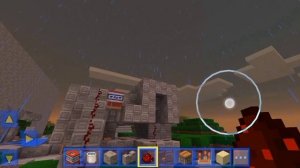 майнкрафт но я построил три пушки разносящие стену (вививилка)