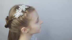 Две праздничные прически для девочки