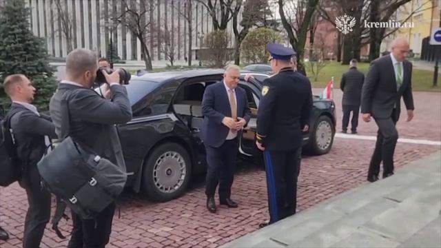Виктор Орбан в Кремле