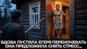 Одинокая Женщина в Тайге Впустила Егеря НОЧЬЮ! Она БЫЛА ОДНА УЖЕ ТРИ ГОДА...