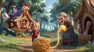 «Серёжа и перо Жар-птицы» ✨ Русская сказка 2025 (2 минуты)