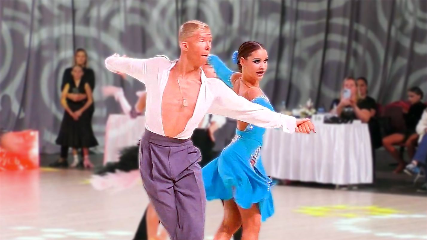 Молодежь La (Open) финал: ча-ча-ча, самба, румба, пасодобль, джайв. Белая Русь 2025 / бальные танцы