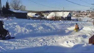 Видео-отзыв от Валерия для Мастер-Опт.РФ. Гонки на снегокатах с мотором Пермь.