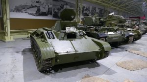 Реэкспозиция танков Т-60 и Т-38 в Музее отечественной военной истории, сентябрь 2022