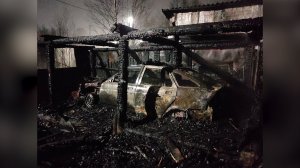 (Рыбинск-40) СГОРЕЛ В ГАРАЖЕ