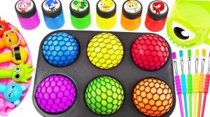 Мультики для детей. Яркие Спрунки, кисточки и мячики. Смотреть онлайн яркие мультики для малышей.