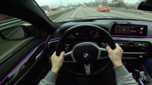 2020 BMW 550i 4.4L - ТЕСТ-ДРАЙВ ОТ ПЕРВОГО ЛИЦА