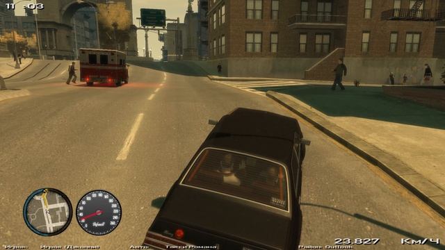 ГТА 4 EFLC Пропащие и обречённые. Работа скорой помощи. Русская озвучка