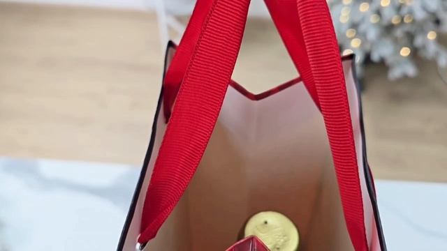 Подарочный пакет для бутылки ВЕСЁЛЫЙ ГОРОДОК, 36х14 см, 451628-1