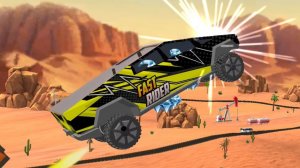 Мультики Гонки на машинах Race Off Desert Cyber Hot
