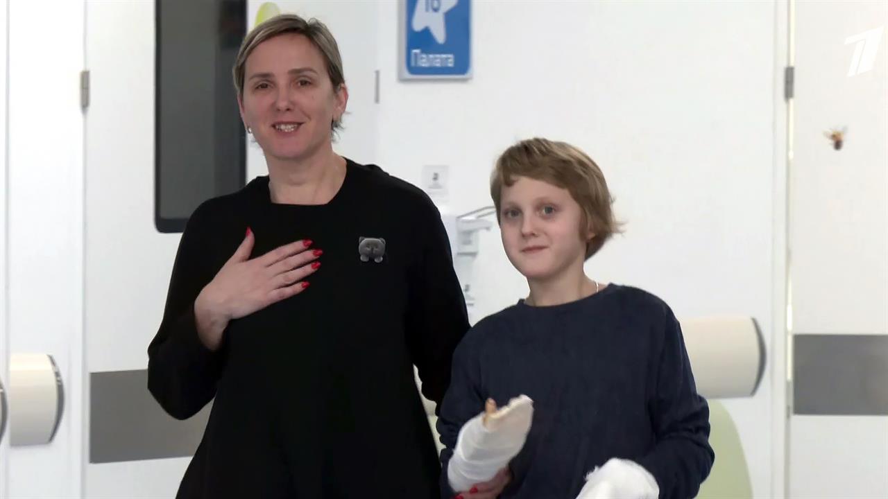 Из больницы выписан мальчик, который пострадал при взрыве в Красногорске.