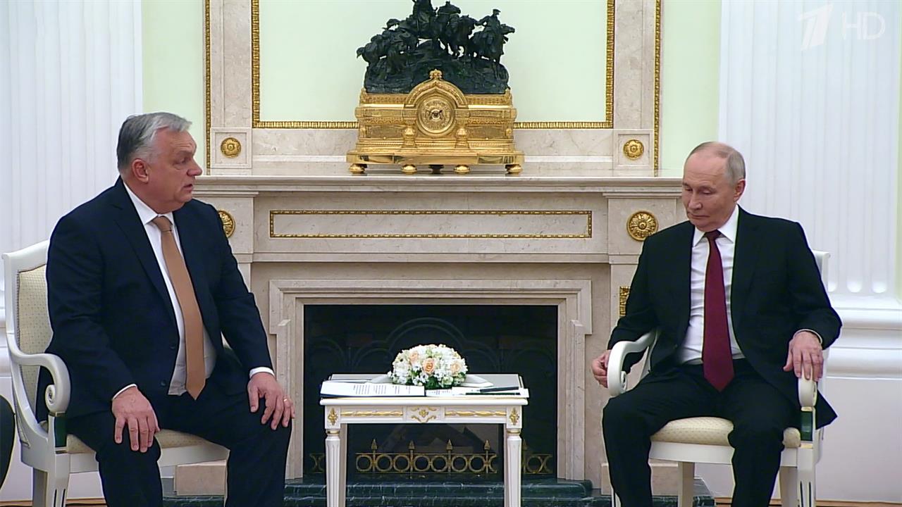 В. Путин и В. Орбан обсудили сотрудничество в энергетической сфере и украинское урегулирование.