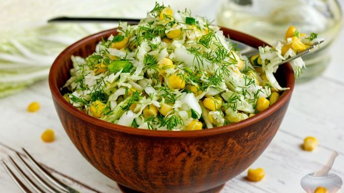 Нарезать и соединить. САЛАТ "ПЕКИНКА"