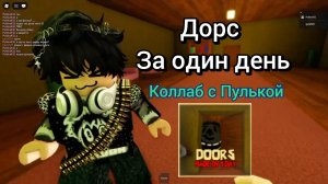 Коллаб с Пулькой. Дорс за один день от Тендора. (НЕ ПРОШЛИ)