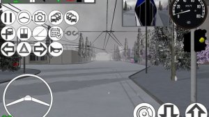 😰Поездка в Micro-Trolleybus-Simulator по маршруту 1