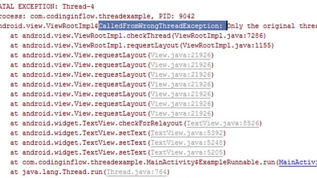 How to Start a Background Thread in Android