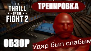 The Trill of the Fight 2 режим ТРЕНИРОВКА обзор последнее обновление 19.11