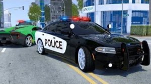 Колесо героев города (ЧМ) - Покрышка гоночной машины в луже от сержанта Лукаса, полицейской машины