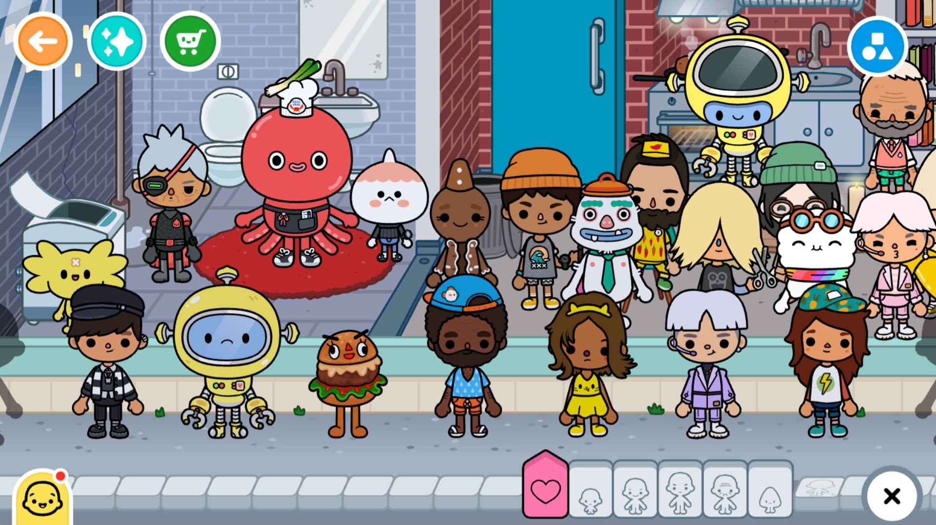 Крампеты Можно Тока Бока Все Герои + как сделать Крампета смотреть онлайн