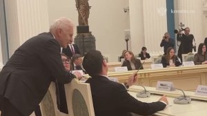 Перед встречей с Президентом участники V Конгресса молодых учёных, Москва, 28 ноября 2025 года