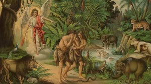 Изгнание Адама и Евы из рая.