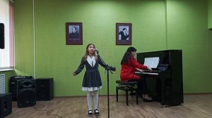 Толкачёва София 10 лет. муз.Булякова " Нотный домик "