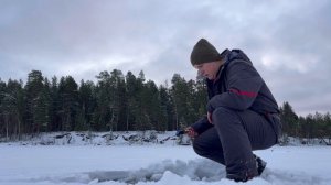 Второй выезд на зимнюю рыбалку. Карелия. Калевала.