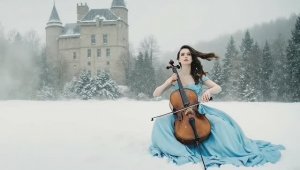 Чарующая зимняя атмосфера, Расслабляющая и успокаивающая музыка для виолончели, скрипки и фортепиано