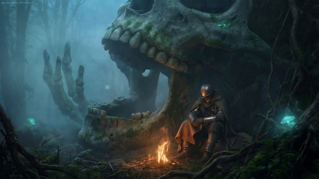 Мёртвый лес - Неземная музыка темного фэнтези для медитации и релаксации, фоновая музыка