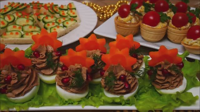 БЫСТРЫЕ и ВКУСНЫЙ закуски на НОВОГОДНИЙ праздничный стол
