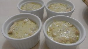 Рецепт. Вкуснейший Жульен с грибами и куриной грудкой..