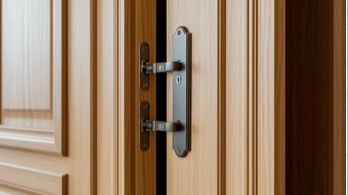 Мебельные петли с доводчиком - установка и регулировка.