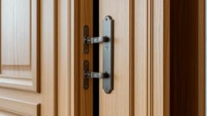 Мебельные петли с доводчиком - установка и регулировка.