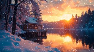 ❄️ ЗИМНЯЯ ОЧЕНЬ КРАСИВАЯ МУЗЫКА ДЛЯ СНА 🎵 МЕДЛЕННАЯ БАРХАТНАЯ УСПОКАИВАЮЩАЯ МУЗЫКА ДЛЯ ДУШИ