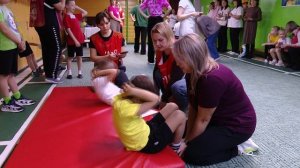 Дошколята сдают нормы ГТО