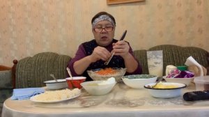 Очень вкусный салат, Мимоза, с домашним майонезом.