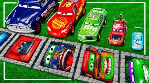 Мультики для детей про машинки. Краш тесты с яркими машинками Маквина. Мультики машинки для малышей