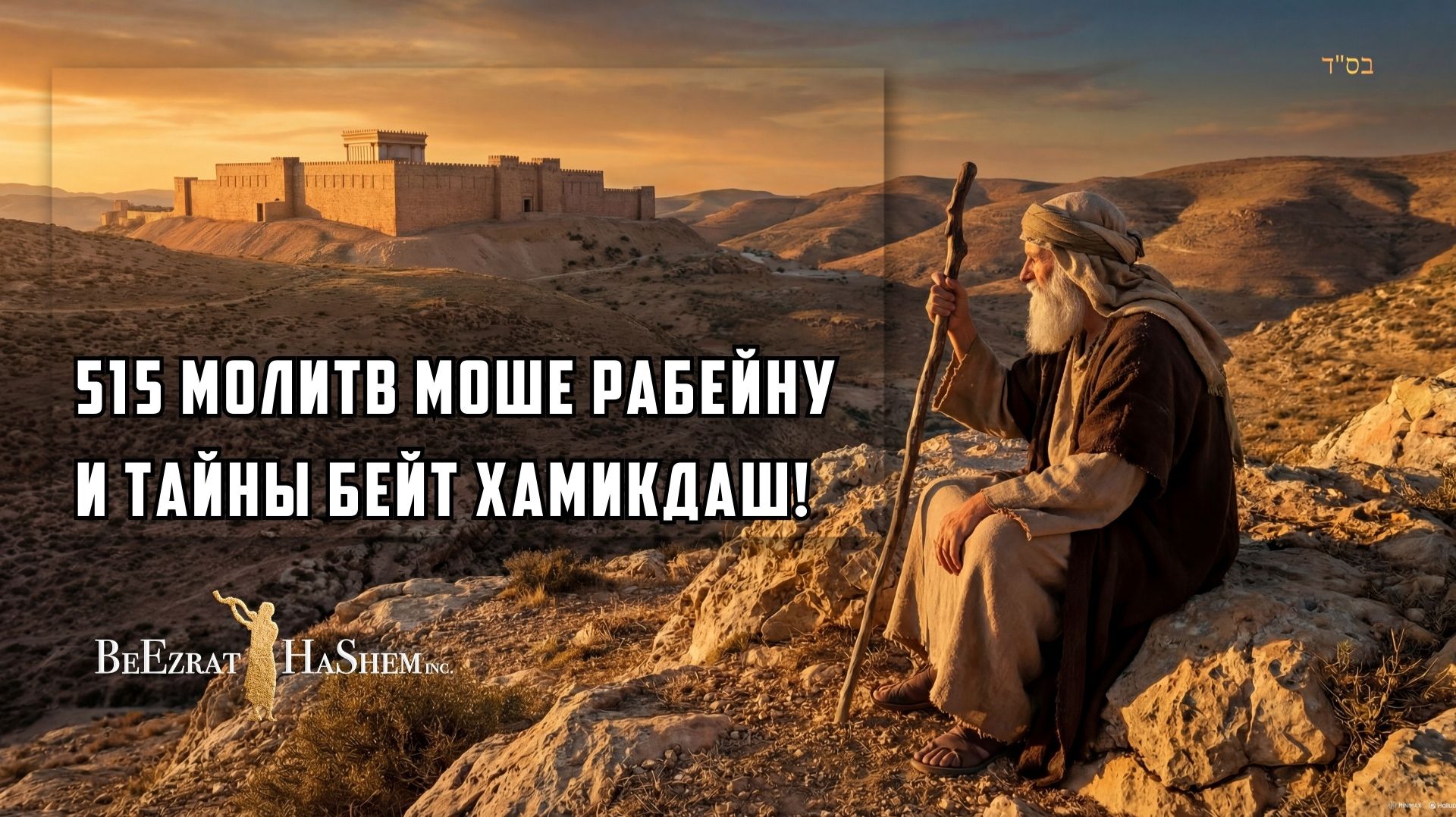 515 Молитв Моше и Тайны Бейт Хамикдаш! | Параша Ваэтханан | Раввин Ярон Реувен.