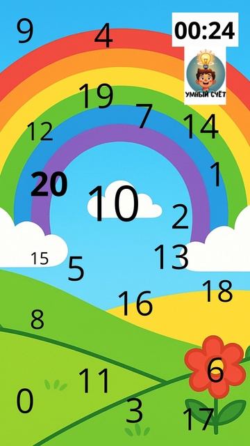 Нейроигра.Найди числа по порядку